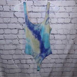 ASTR‎ The Label Tie Dye Bodysuit Size Small